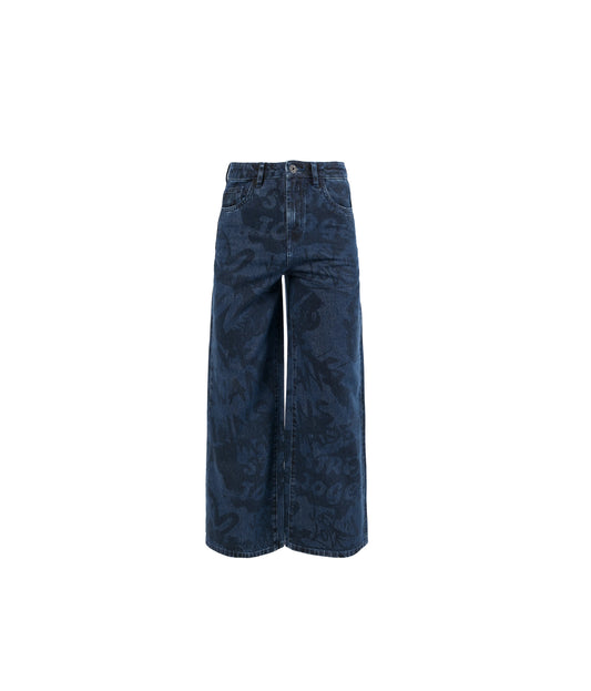 Ports V
All-over graffiti print jeans