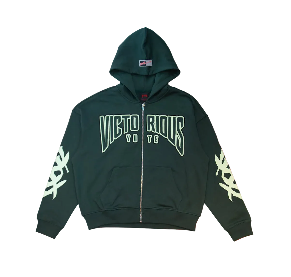 Vy MASK HOODIE JACKET - GREEN