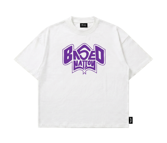 BASED NATION Voltage tee White