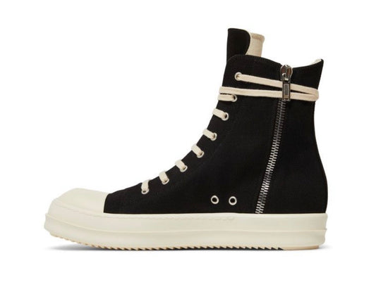 Rick Owens DRKSHDW Strobe Cotton Denim High 'Black Milk'