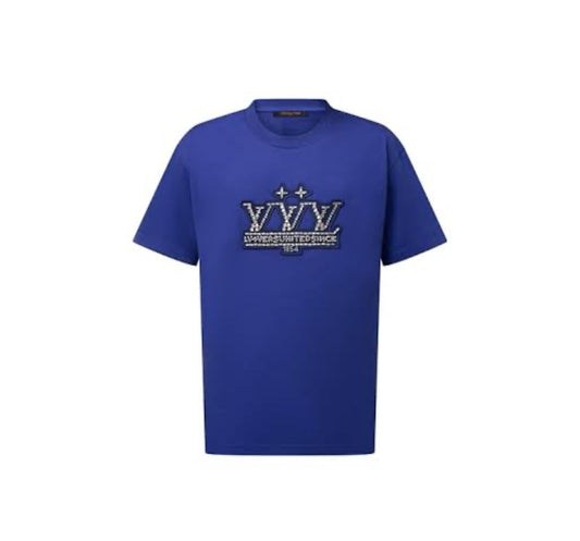 Louis Vuitton Embellished Cotton T-Shirt
Clematis Blue