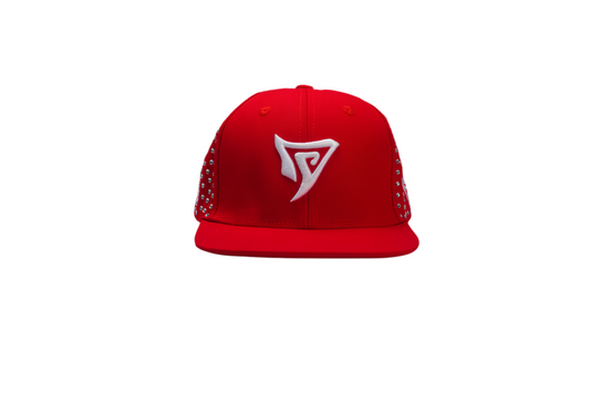 VY OG LOGO RED RHINESTONE SNAPBACK