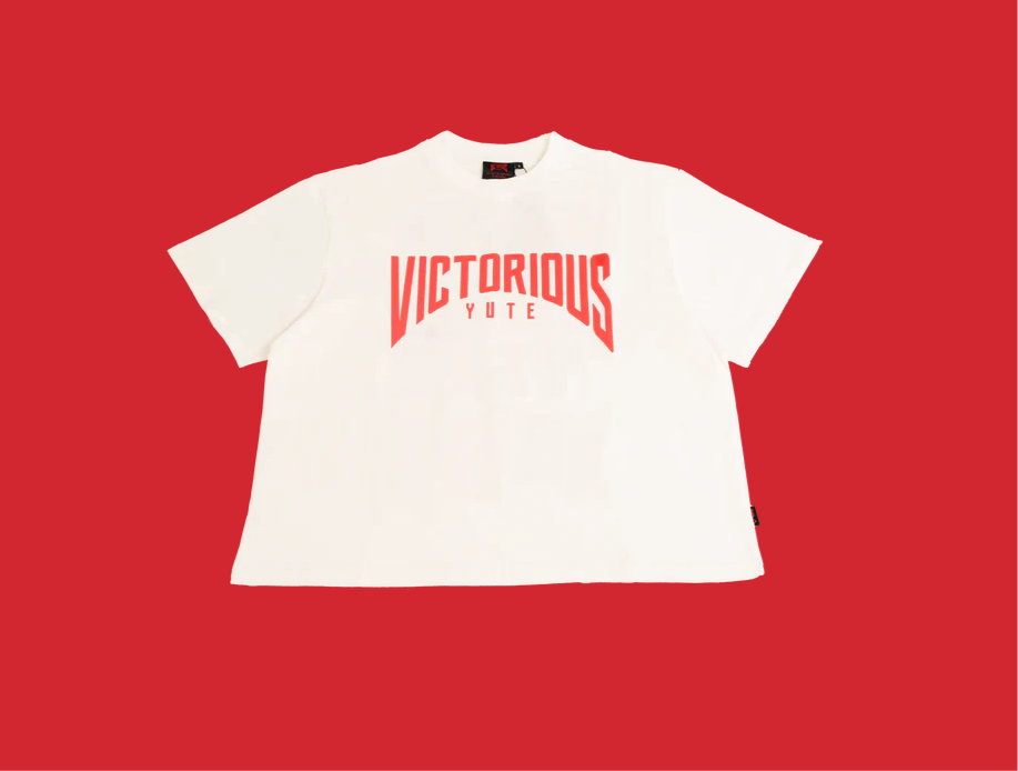 VY VALENTINE SPECIAL RED TEXT LOGO T-SHIRT
