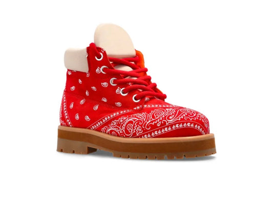 PDF
Strada bandana-print ankle boots
