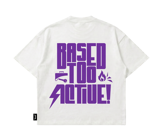 BASED NATION Voltage tee White