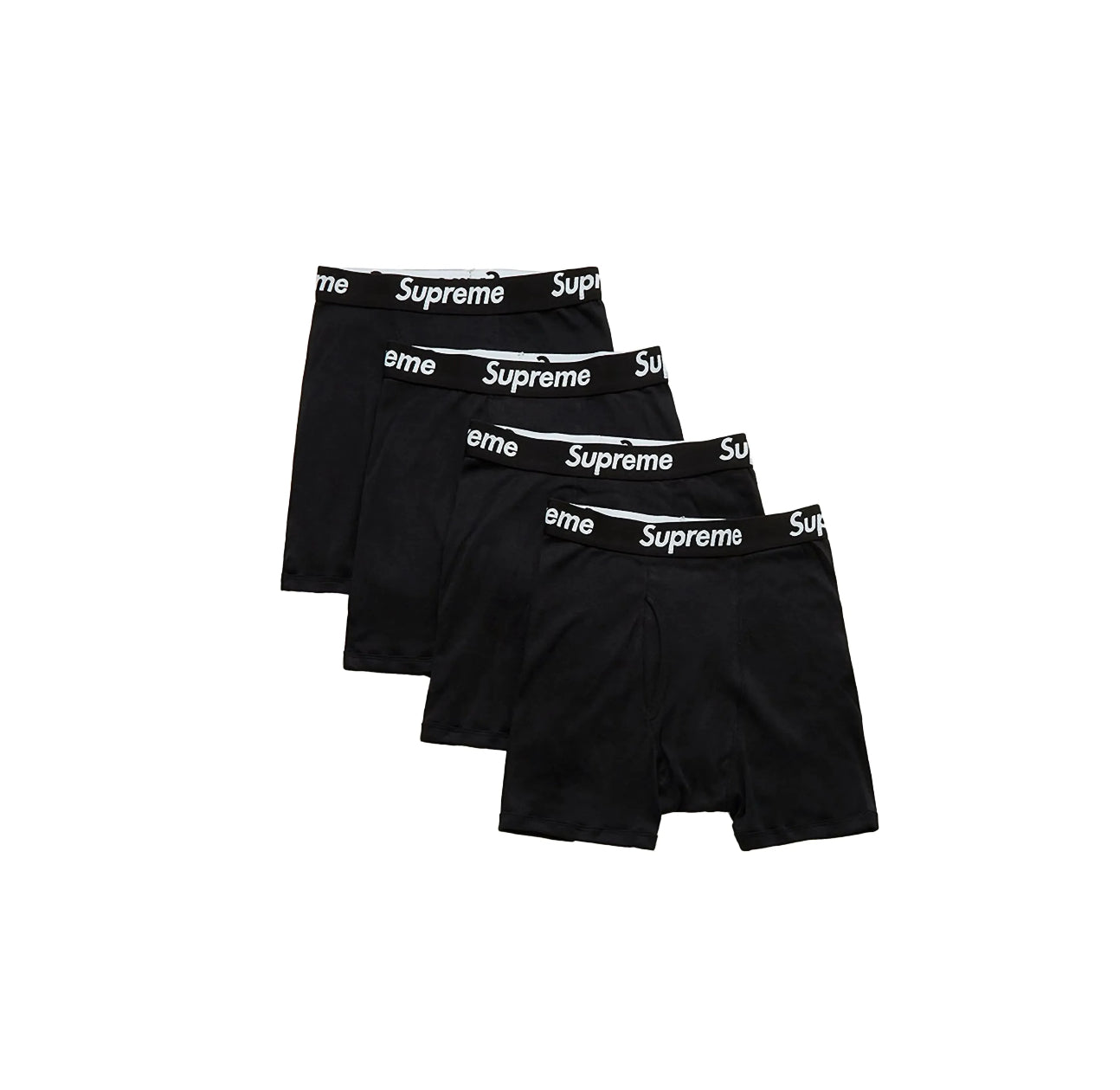 Supreme
X Hanes Tagless boxer briefs (set of four)