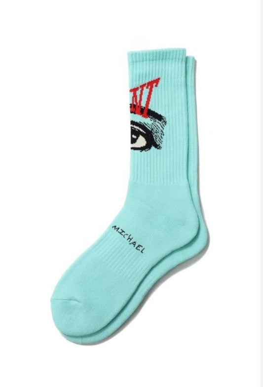 Saint Michael Saint Socks 'Light Blue'