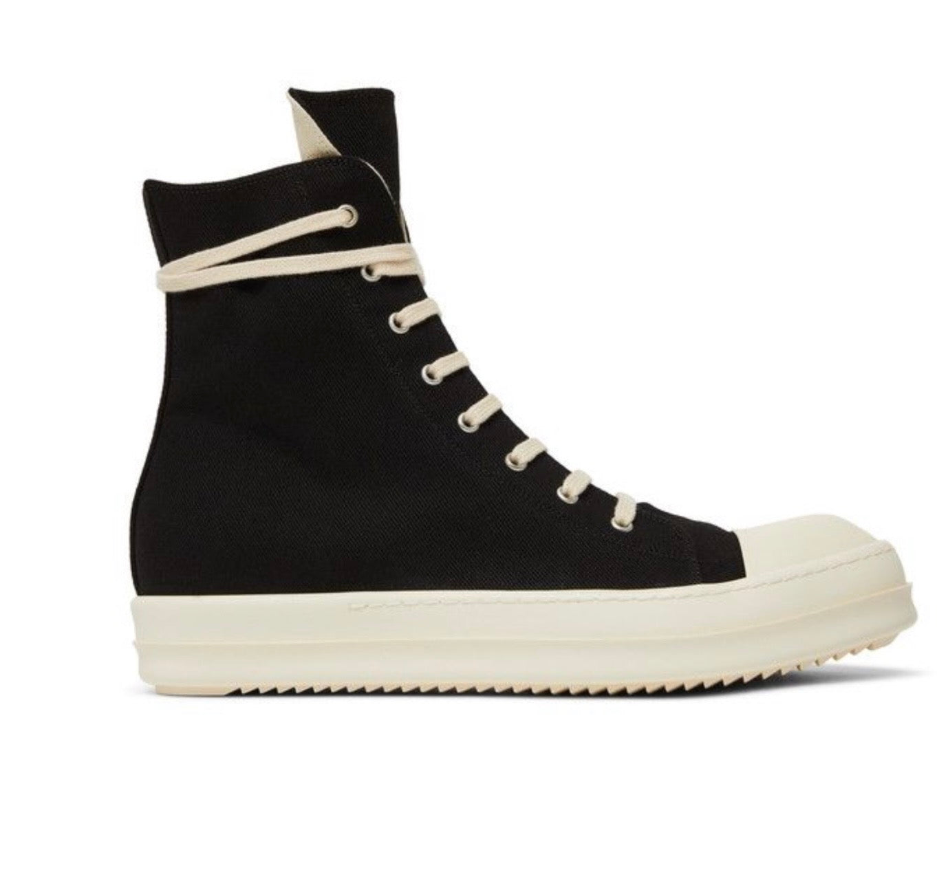Rick Owens DRKSHDW Strobe Cotton Denim High 'Black Milk'