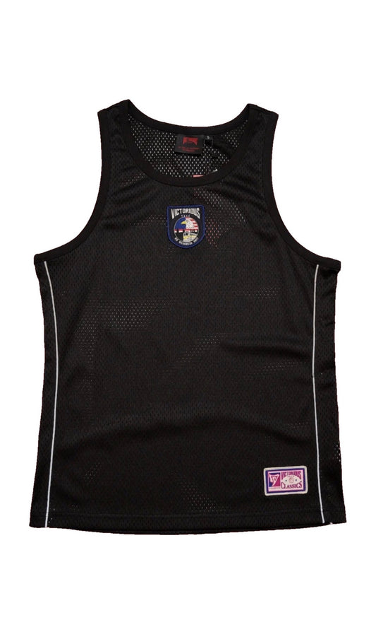 VY MESH TANK TOP - BLACK
