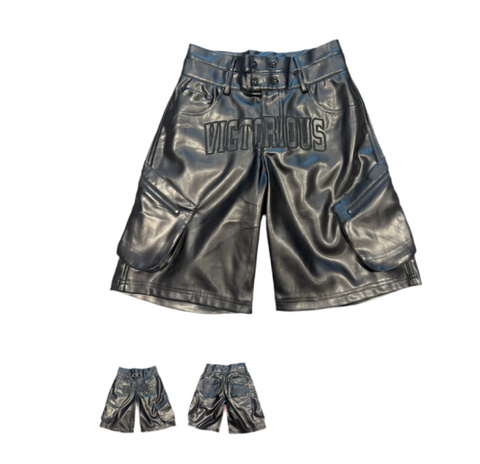 VY WINGS LEATHER SHORT