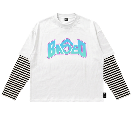 BASED NATION Double Long Sleeve White