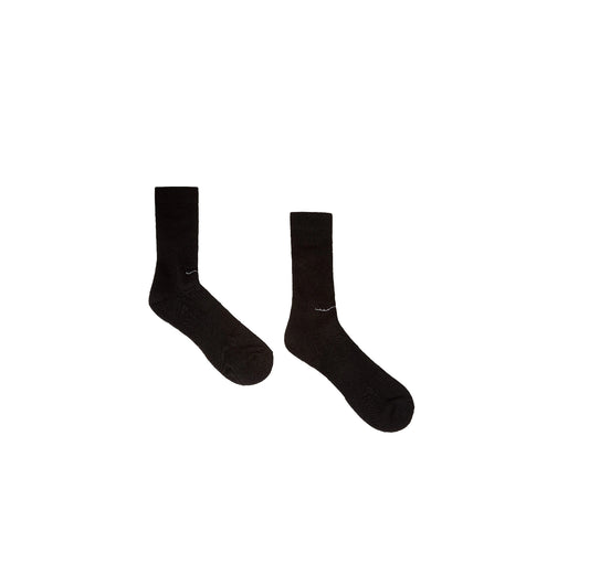 Random Identities
Logo-embroidered ribbed socks